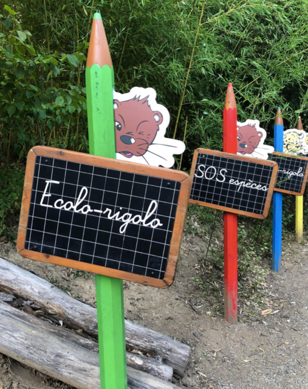 panneaux parc zoologique