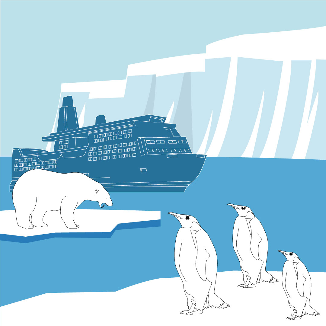 New-hera---visuels---illustration-pollutioon-bateaux-de-croisières Croisière de luxe en Arctique